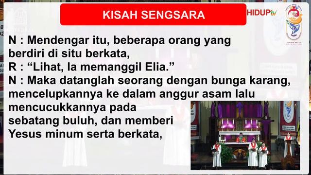 MISA MINGGU PALMA смотреть онлайн