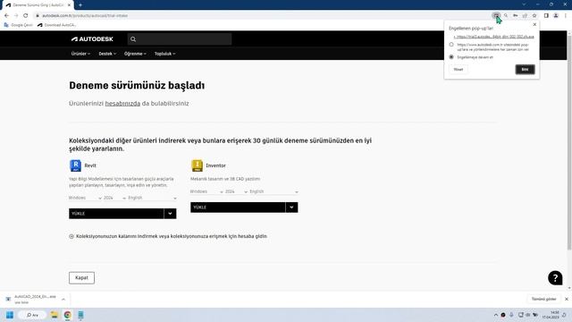 AutoCAD 2024 Deneme Sürümünü İndir ve Kur смотреть онлайн