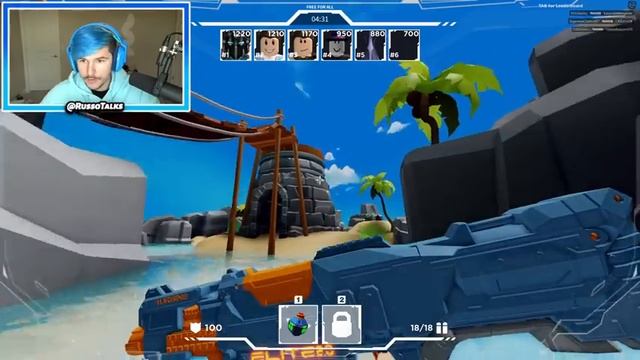 So NERF Made A Roblox Game And I BOUGHT LITERALLY EVERYTHING... (Roblox) смотреть онлайн