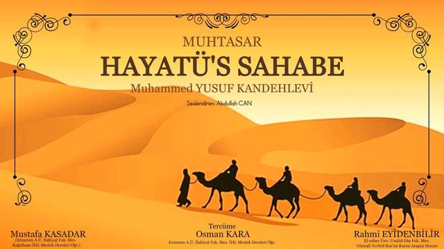 4- II. PEYGAMBERE İTAAT, O'NA VE HALİFELERİNE BAĞLILIK HAKKINDA HADİSİ ŞERİFLER - Hayatü's Sahabe смотреть онлайн