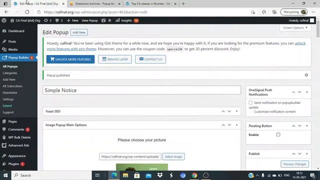 wordpress popup maker tutorial смотреть онлайн