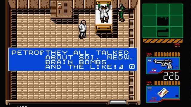 Прохождение Metal Gear 2: Solid Snake Часть XI смотреть онлайн