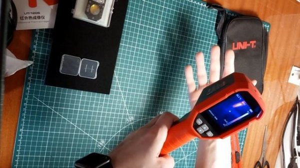 UNI-T UTi120s распаковка и первый тест