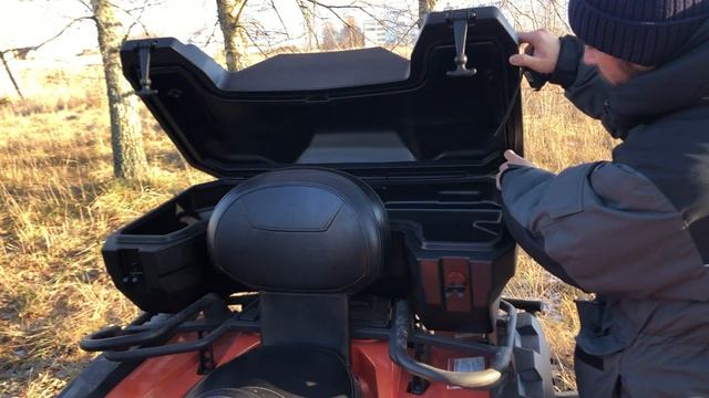 Обзор кофра для квадроцикла GKA 8020 SMART / s302 смотреть онлайн