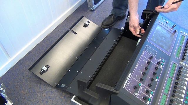 Capro Flight Case for Allen & Heath GLD80 mikser med 3u 19" Rack смотреть онлайн