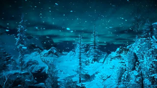 Snowstorm at the North Pole | 10 hours of blizzard for meditation and sleep смотреть онлайн