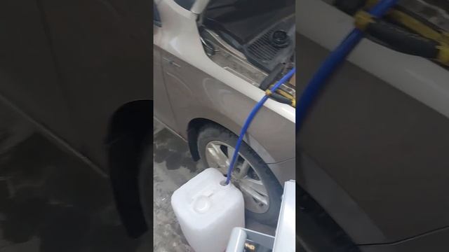 Skoda Rapid 1.6MPI замена антифриза