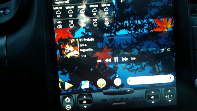 Tesla Style Android Radio change boot and home screen KIA Optima 2011- 2015 смотреть онлайн