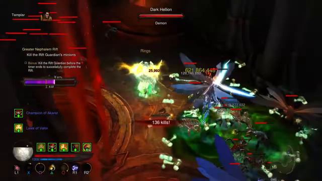 Diablo 3 Crusader Hammerdin GR65 Patch 2.3 смотреть онлайн