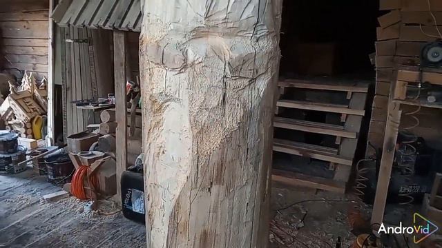 Филин из бревна смотреть онлайн