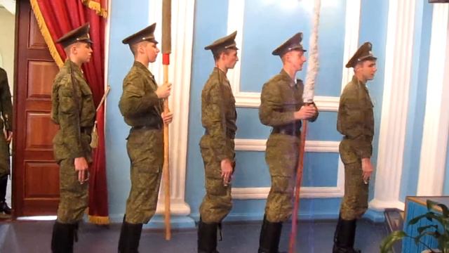 24 09 2013 Репетиция Роты Почётного караула в Доме офицеров смотреть онлайн