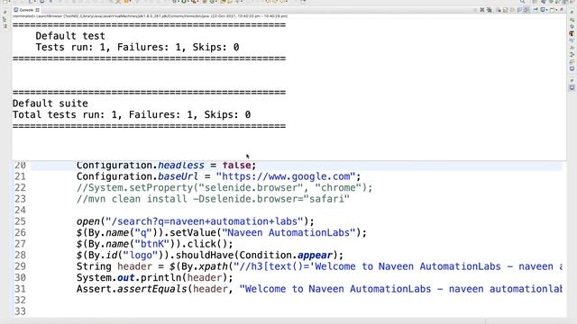 #2 - Selenide - Launch Chrome/Firefox/Safari Browsers with HeadLess, Maximized mode | Configuration смотреть онлайн
