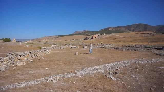 В Памуккале на машине (Турция) смотреть онлайн