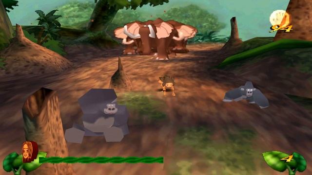 Disney's Tarzan - Old Games in 4K смотреть онлайн