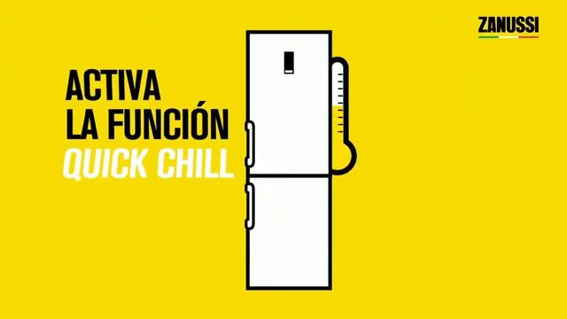 Frigoríficos Zanussi función Quick Chill смотреть онлайн