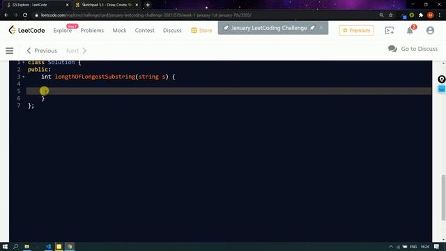 3. Longest Substring Without Repeating Characters | Leetcode | Hindi смотреть онлайн