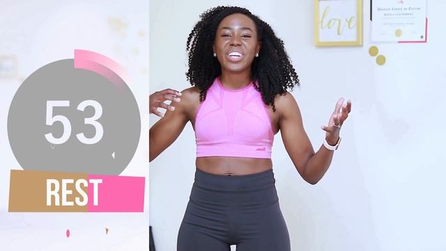 THIGH FAT BURNING WORKOUT - Standing Only | No Jumping Home Workout смотреть онлайн