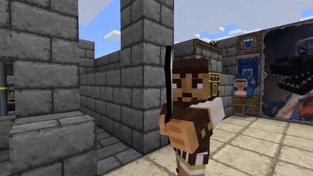 Romeo Kills Tybalt in Minecraft смотреть онлайн