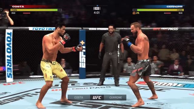 #PS5/4k-60 #EA Sports UFC 5 Main Event Paulo Costa vs Donald Cerrone best 3 of 3! смотреть онлайн