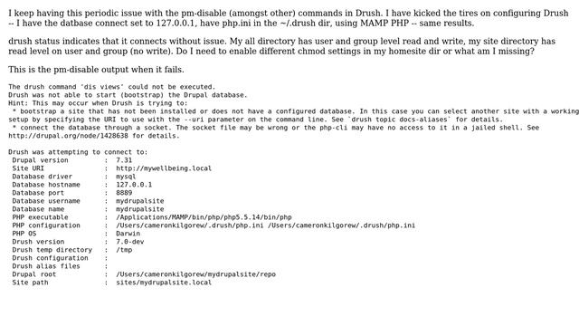 Drupal: Drush pm-disable needs a higher bootstrap level to run (2 Solutions!!) смотреть онлайн