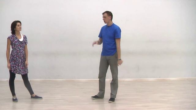Видео-уроки Буги-вуги (Boogie-woogie). Intermediate. Lesson 7. Swingout outside turn with point смотреть онлайн