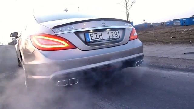 Mercedes-Benz CLS63 AMG | Exhaust Sound | CrazyCarsHD смотреть онлайн