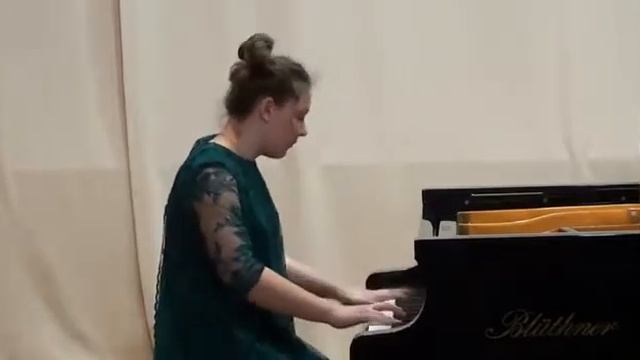 Арина Пирятинская - Рахманинов "Элегия" смотреть онлайн