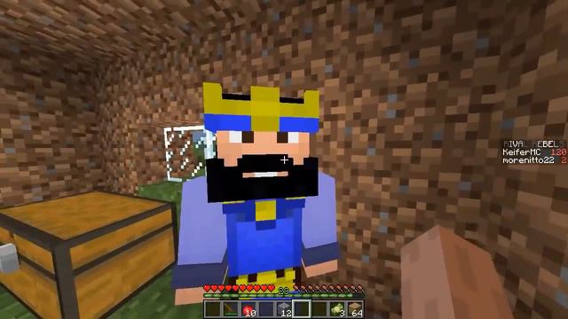 NOOB VS CLASH ROYAL MINECRAFT RETO DE LA BASE ¿NOOB SOBREVIVE? смотреть онлайн