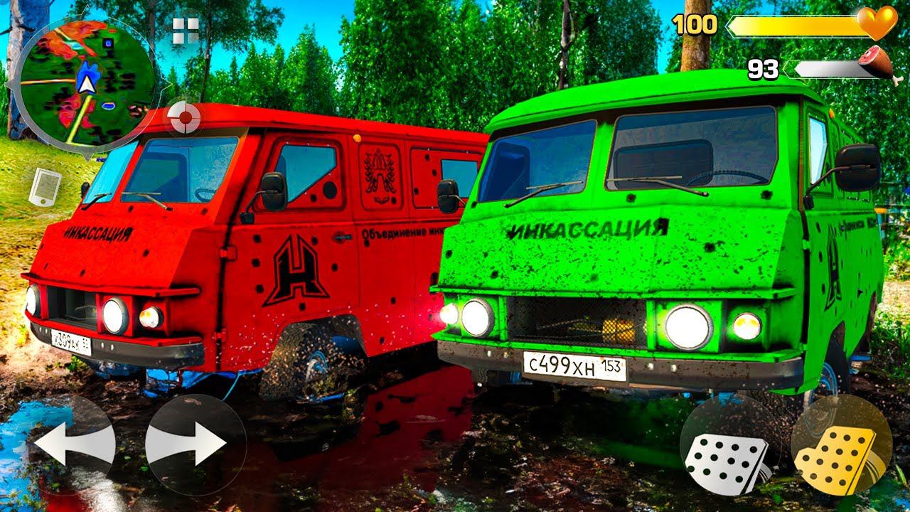 ТЕСТ-ДРАЙВ БУХАНКИ ИНКАССАЦИЯ ПО БЕЗДОРОЖЬЮ С БУЙВОЛСОНОМ РАДМИР КРМП РАЙЛЮХА смотреть онлайн