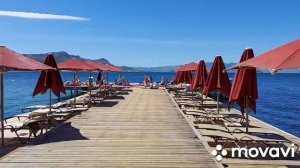 Обзор пляжа  Kadikale Resort 5*.Bodrum.03.06.2021.