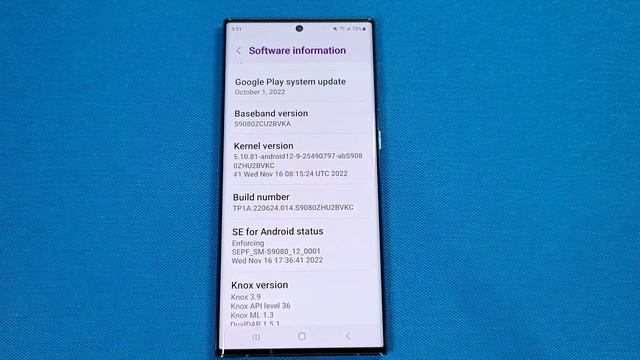 how to turn off all sensors S22 Ultra - android 13 - One UI 5 смотреть онлайн