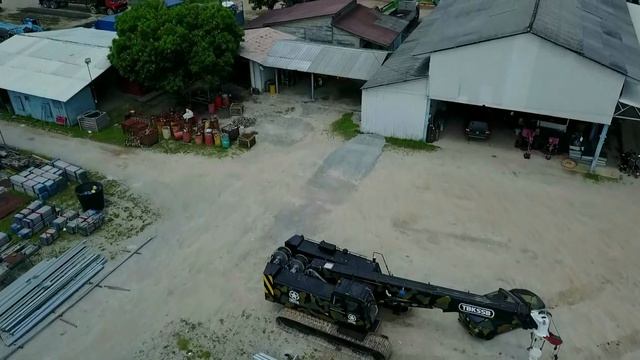 Camo design wrap Sumitomo Hitach SCX400t Telescopic Crawler Crane vs Subaru STI WRX Camo Millitary смотреть онлайн