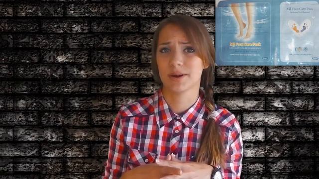 Видео обзор Тканевая маска для ног MJ Foot Care Pack смотреть онлайн