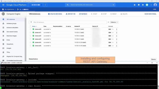 Deploy DellEMC PowerFlex/VxFlex on GCP with Ansible смотреть онлайн