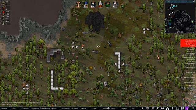 В ОСАДЕ ➤ HSK RimWorld Прохождение на пекле #16 смотреть онлайн