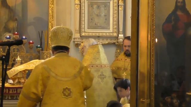 Епископ Санта-Розский Даниил. Божественная Литургия. 4 августа 2019 смотреть онлайн