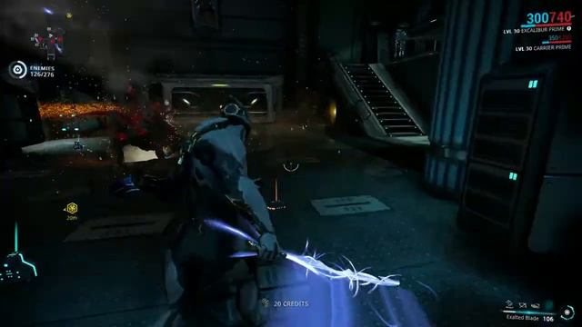 Warframe Sorties - Infested 1/3 - Solo - Exterminate - Excalibur Prime. смотреть онлайн