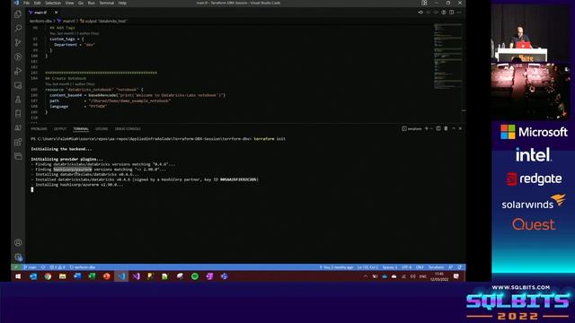 Automate the deployment of Databricks components using Terraform смотреть онлайн