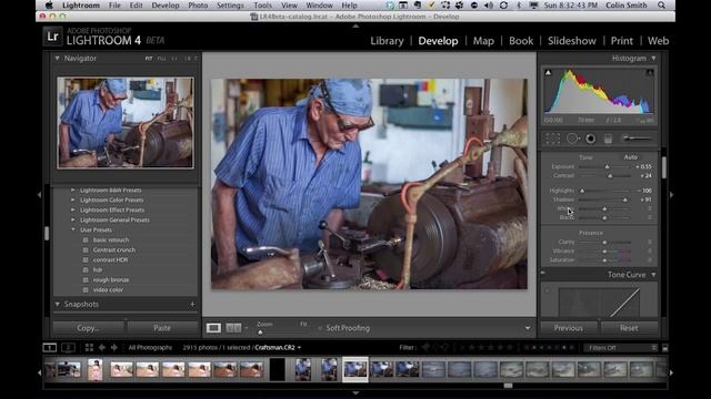 Lightroom 4 -- Image Processing adjusting photos смотреть онлайн