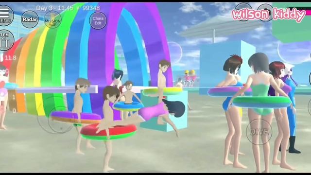 Yuta Mio Ke Waterp4rk Aik4tsu Dihadang Yakuza ?? | Sakura Simulator | Game Wilson Kiddy