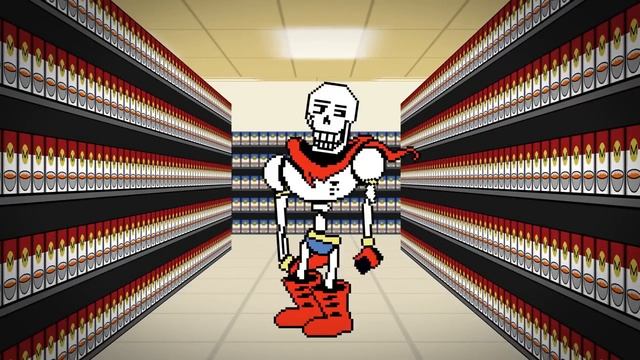 Папирус в магазине супов