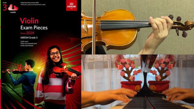 [Tutti] ABRSM Violin Exam Pieces from 2024 - Grade 3 C:2 [♩= 144] смотреть онлайн