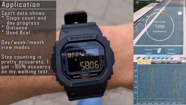 Skmei 1629 smartwatch review + Freezing test. #258 #gedmislaguna #skmei #skmeiwatch смотреть онлайн