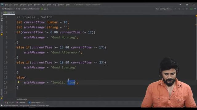 10 Conditional Statements in TypeScript | UiBrains | NAVEEN SAGGAM | Comeplete TypeScript Tutorial смотреть онлайн