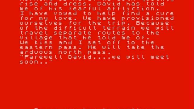 Wolfman Walkthrough, ZX Spectrum смотреть онлайн