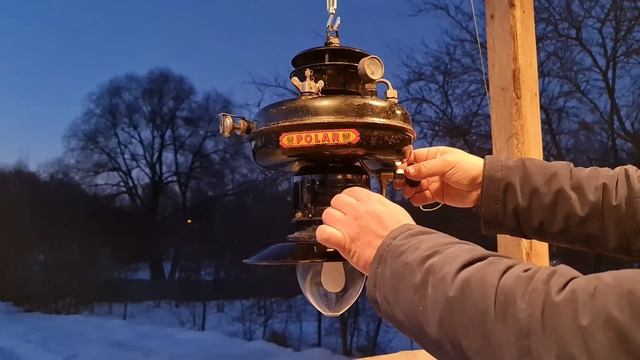 Керосиновый уличный фонарь. смотреть онлайн