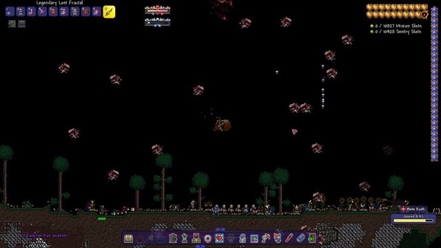 Terraria Supreme Buffed Lost Fractal Vs For The Worthy Calamity Mod Malice Mode Boss Rush