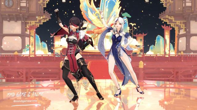 【MMD Genshin Impact】Beidou and Ningguang Dance "See Tinh" 4K #genshinimpact смотреть онлайн