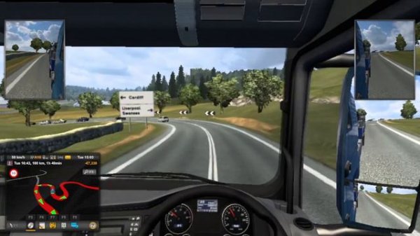 Euro Truck Simulator - Heavy Cargo Driver 2023 - Nintendo Switch Gameplay Moments 4K