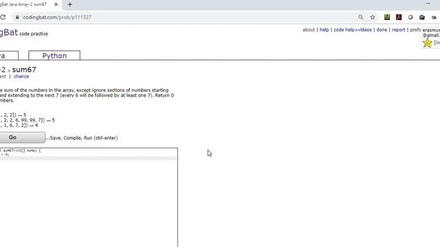Episode Twenty Eight Codingbat Java Array2 Sum28 смотреть онлайн